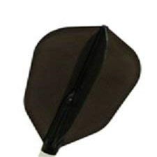 Cosmo Darts Fit Flight (Air) 3 Pack Super Shape Dart Flight (Black)
