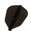 Cosmo Darts Fit Flight (Air) 3 Pack Super Shape Dart Flight (Black)