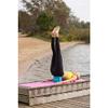 Tunturi Tapis de yoga pour femme Imprim floral Rose Rose 0,3 cm view 4