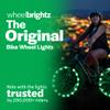 Brightz WheelBrightz 2-Pack Bike Wheel Lights, Green - LED Bike Lights for Tires - Bike Lighting Parts & Accessories - Outdoor Summer Fun for Boys and Girls view 2