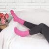BambooMN Super Soft Warm Cozy Fuzzy Cozy Home Socks - Assortment B - 4prs view 3