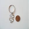 Open Puzzle Piece Couple Keychain - Love You To Pieces; Couples Keychain view 3