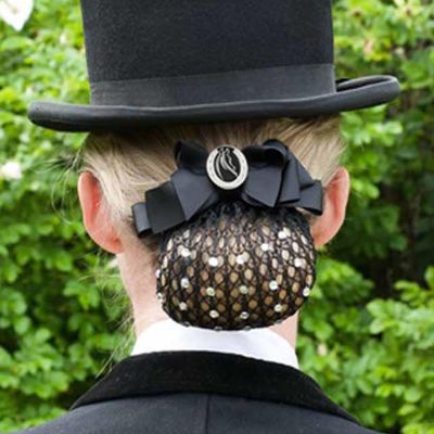 EKKIA (Ekia) 4044879412867 Horse Riding Equipment HAIRNET W/Stones & Brooch 901041286, oner Size, Other