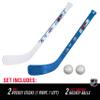 Franklin Sports NHL Colorado Avalanche Mini Hockey 2 Piece Player Stick Set view 2