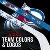 Franklin Sports NHL Colorado Avalanche Mini Hockey 2 Piece Player Stick Set view 4