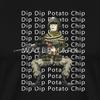 Spreadshirt Hank & Jed - Dip Dip Potato Chip Men's Premium T-Shirt, L, Black view 2