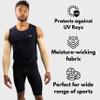 CompressionZ Compression Arm Sleeves for Men & Women| Cooling UV Sun Protection Elbow Pain Relief for All Sports and Recovery Nude: Pair Large view 3