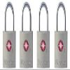 Master Lock 7/8 in. H x 7/16 in. W x 7/8 in. L Steel Key Luggage Lock 4 pk Keyed Alike view 1
