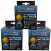 UV Display Series 3 Ultra Pro Square Baseball Display Holder w/Stand UV Protection New Lot Set (3 Baseball Cubes), Clear view 1
