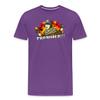 Spreadshirt Hank & Jed - Promoted Men's Premium T-Shirt, 5XL, Purple view 1
