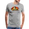 Spreadshirt Hank & Jed - Promoted Men's Premium T-Shirt, S, Heather Gray view 1