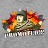 Spreadshirt Hank & Jed - Promoted Men's Premium T-Shirt, S, Heather Gray view 3