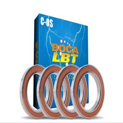 3x10x4 mm Ceramic Hybrid Orange Seal ABEC 7 Fishing Reel Bearings - 4 Pack #FBK103C-2OS #7 LD-FR1