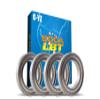 5x11x4 mm Ceramic Hybrid Metal Shielded ABEC 5 Fishing Reel Bearings - 4 Pack #FBK115C-YZZ #5 LD-FR1 view 1