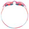 TYR Swimple Tie-Dye Kids' Swim Goggles - Non-Mirrored Swimming Goggles for Competitive Training and Recreation - Anti-Fog, UVA/UVB Protection, Watertight Seal - Pink/White view 2