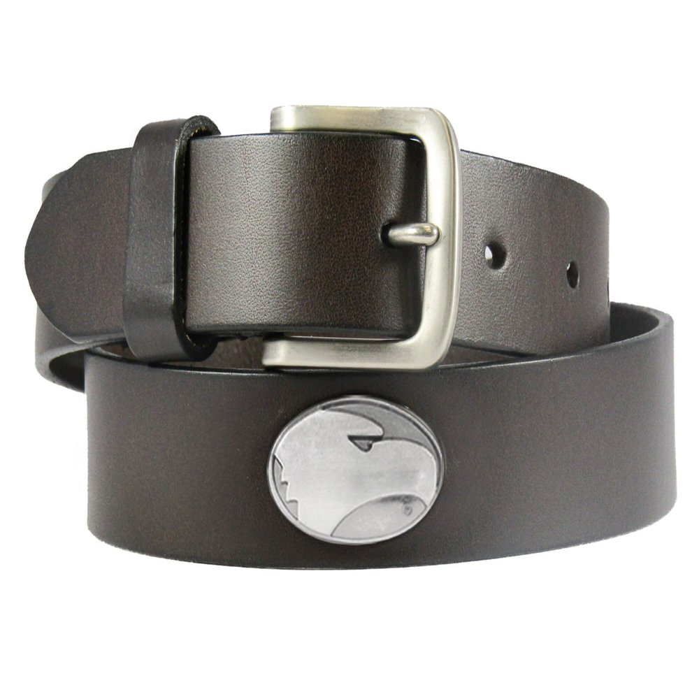 ZEP-PRO NCAA Georgia Southern Eagles Mens Gas-Bolp-Brw-40NCAA Georgia Southern Eagles Leather Concho Belt, Brown, 40