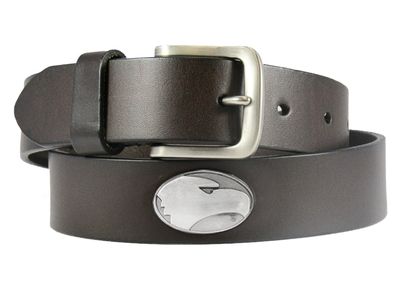 ZEP-PRO NCAA Georgia Southern Eagles Mens Gas-Bolp-Brw-32NCAA Georgia Southern Eagles Leather Concho Belt, Brown, 32