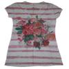 Robin K. Women's Fashion V-Neck Tee (Small) Multi view 1