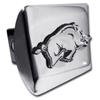 Elektroplate Arkansas (Running Hog) Shiny Chrome Hitch Cover view 1