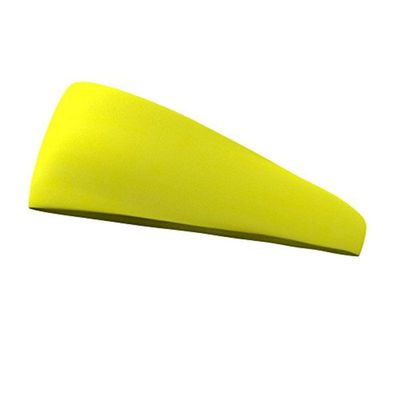 Bondi Band Headbands for Women, Tapered Anti Slip Workout Headbands That Stay In Place, Absorbent, Moisture Wicking, For Running, Yoga, Skiing and More, Athletic Yellow, 4 Inch
