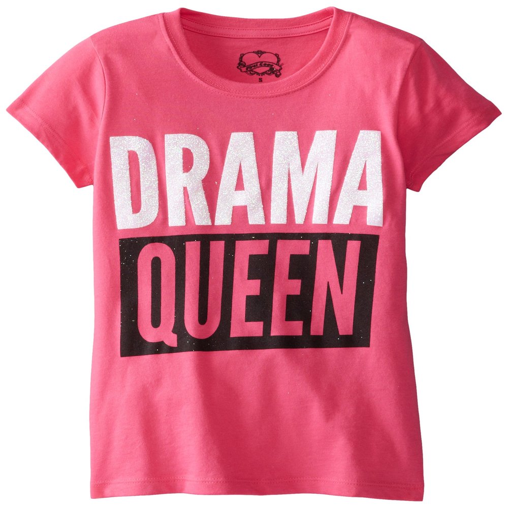Hybrid Girls 7-16 Drama Queen, Hot Pink, X-Large