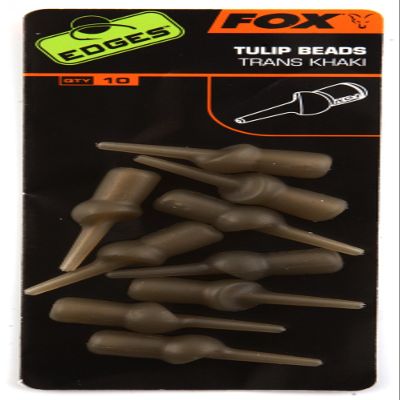 Fox Edges Tulip Beads Trans Khaki,