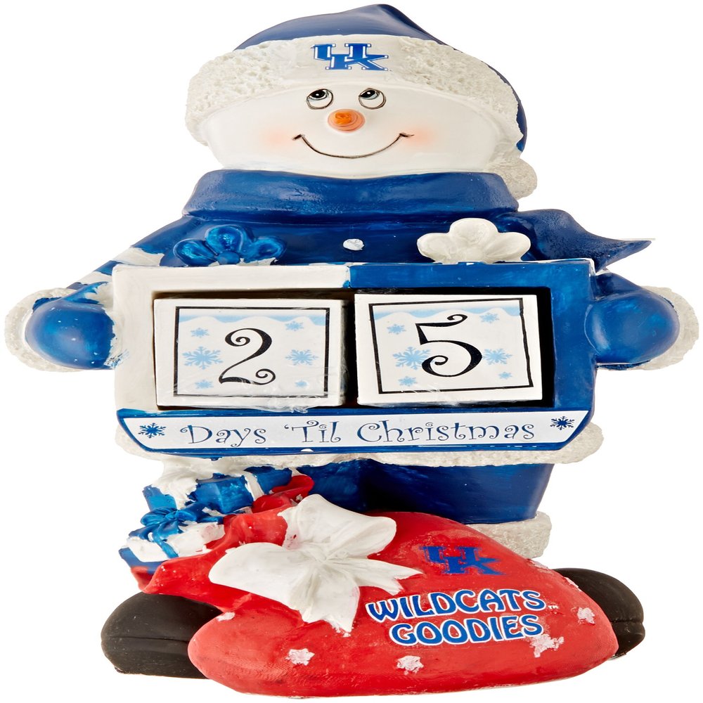 FOCO Kentucky 2012 10'' Snowman Countdown Calendar