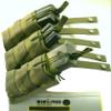 EXPLORER Triple Mag Holder, Olive Green, 12-Inch x 1-Feet x 6.5-Inch view 1