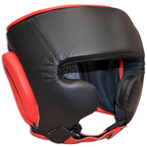 Leather Training Headgear for Boxing, Muay Thai, MMA, Krav MAGA (X-Large)