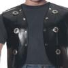 Underwraps Men's Biker Vest, Black, One Size view 2