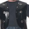 Underwraps Men's Biker Vest, Black, One Size view 3