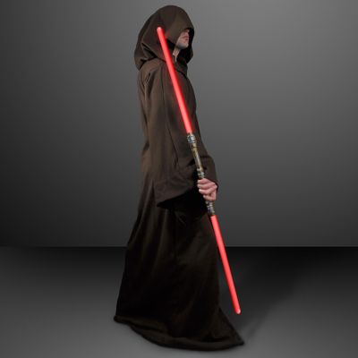 FlashingBlinkyLights Double Sided Swords Sabers with Red LEDs & Sounds