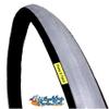 Pair of 24 X 1 AIR Pneumatic, Gray Dark Skin V-TRAC Sports & Court TIRE- Requires AIR Inner Tube view 2