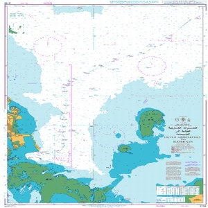 UKHO BA Chart 3738: Outer Approaches to Bahrain