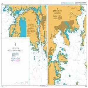 UKHO BA Chart 2987: Ports on The South Coast of Norway
