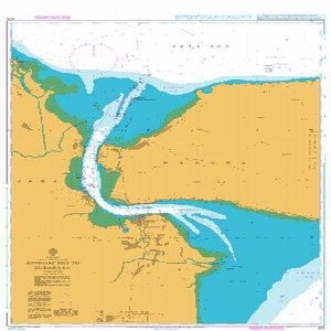 UKHO BA Chart 975: Approaches to Surabaya