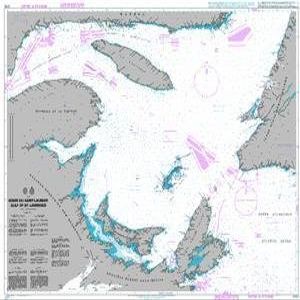 UKHO BA Chart 4762: Golfe du Saint-Laurent Gulf of St. Lawrence