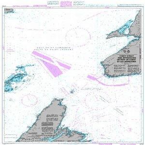 UKHO BA Chart 4764: Cabot Strait and Approaches Detroit de Cabot et Les Approches