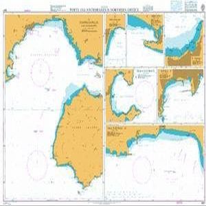 UKHO BA Chart 1687: Ports and Anchorages in Northern Greece