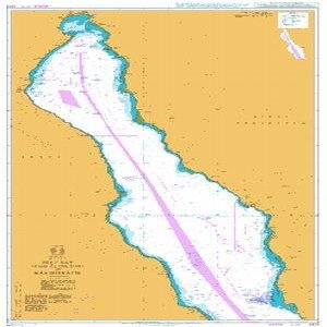 UKHO BA Chart 2373: Suez Bay (Bahr al Qulzum) to Ra's Sharatib