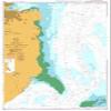 UKHO BA Chart 3787: Qatar, Approaches to Mesaieed(Musay `id or UMM Said) and Doha (Ad Dawah) view 1