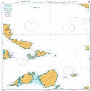 UKHO BA Chart 1041: Nisos Naxos to Vrachoi Kalogeroi