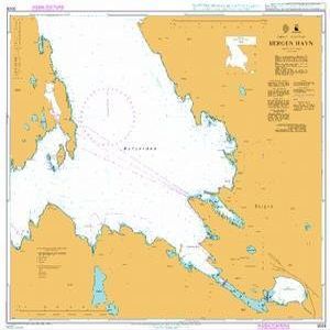 UKHO BA Chart 3008: Bergen Havn