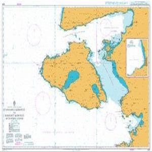 UKHO BA Chart 1061: Aegean Sea Greece and Turkey, andarli Krfezi to Edremit Krfezi with Nsos Lsvos