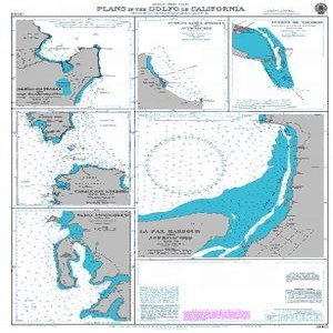 UKHO BA Chart 3061: Plans in The Golfo de California
