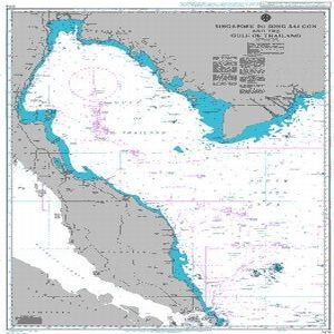 UKHO BA Chart 2414: Singapore to Song Sai Gon and The Gulf of Thailand