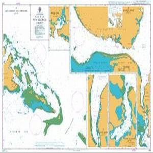 UKHO BA Chart 1735: Plans in The New Georgia Group
