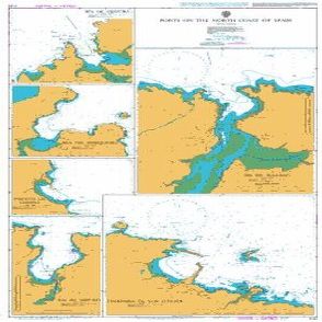 UKHO BA Chart 1122: Ports on The North Coast of Spain