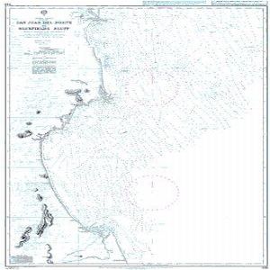 UKHO BA Chart 1139: San Juan Del Norte (Greytown) to Bluefields Bluff