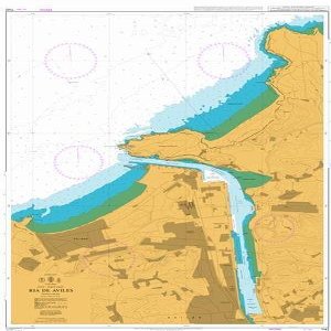 UKHO BA Chart 1142: Ria de Aviles